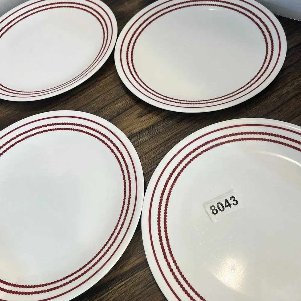 Corelle Vitrelle Classic Cafe Red 10 1/4
